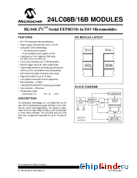 Datasheet 24LC16 manufacturer Microchip